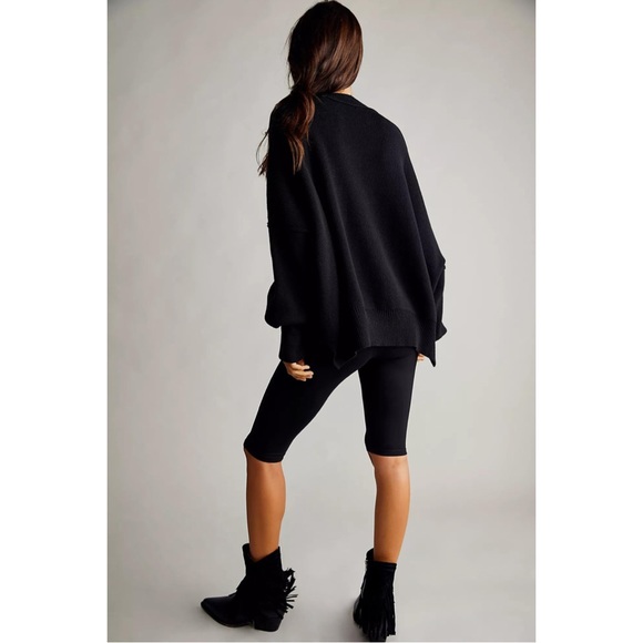 SOLD Free People Easy Street Ribbed Oversized Sweater Tunic - Picture 4 of 8
